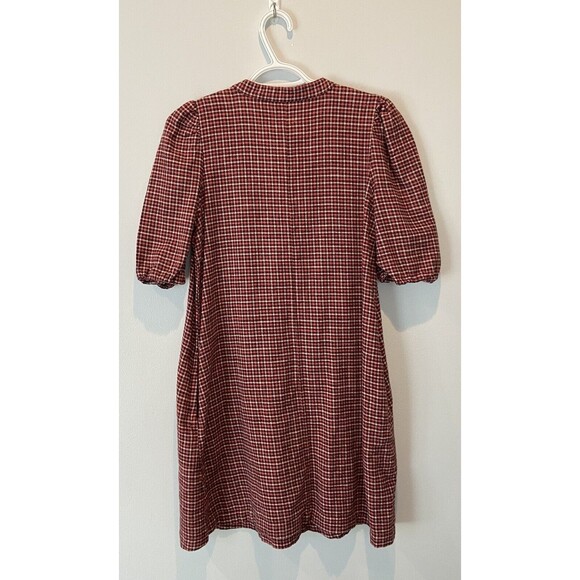 J CREW Gingham Shirt Dress W/ Pockets. Size XXS - Picture 2 of 6